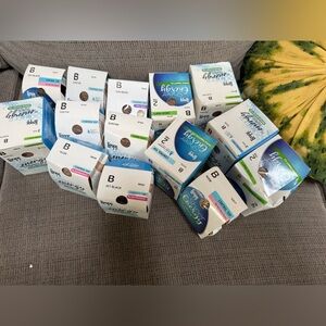 14 NEW Pair L'EGGS SHEER ENERGY Pantyhose Nylons Stockings  Size B Assorted